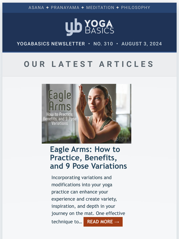 Yoga Basics News #310 • August 3, 2024
