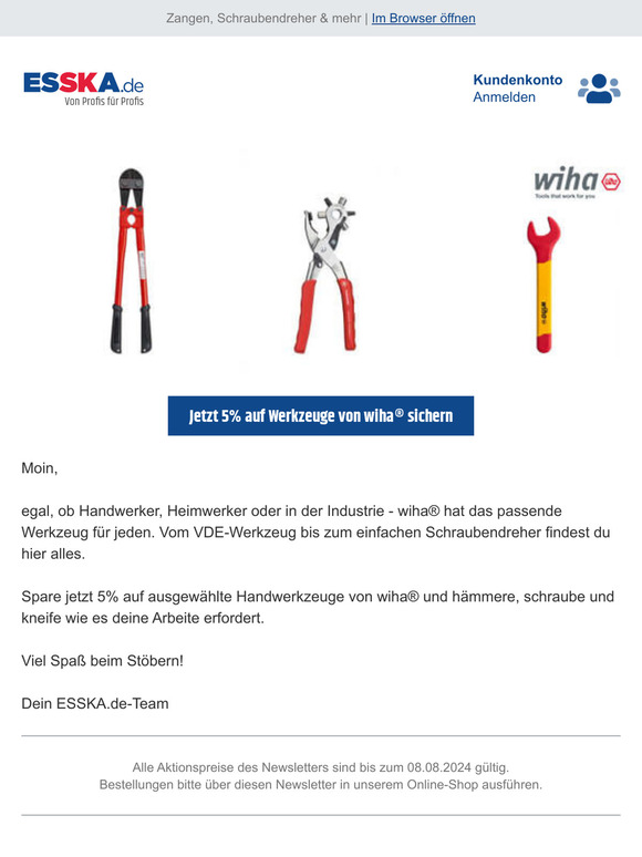 Handwerkzeuge von wiha®