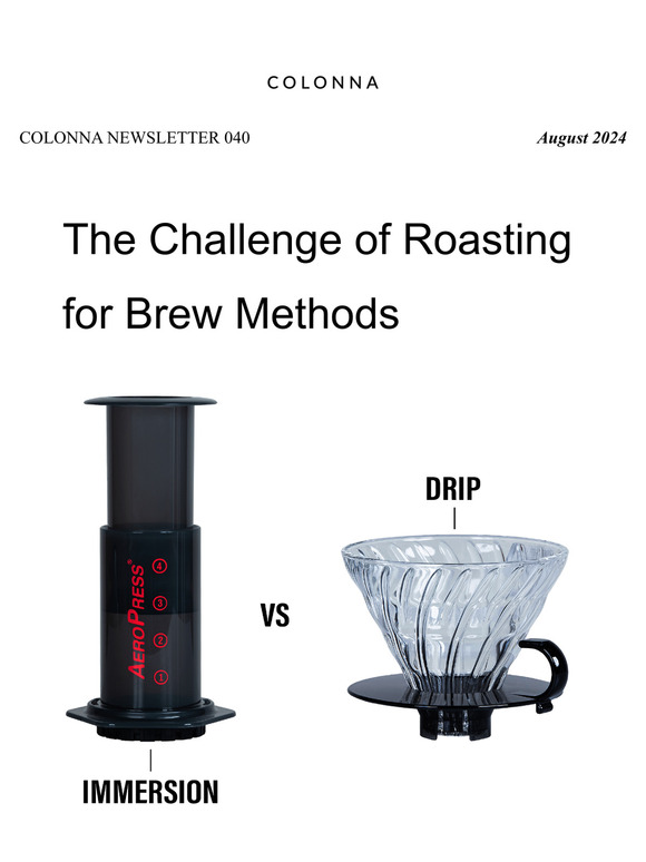 The Challenge of Roasting for Brew Methods
