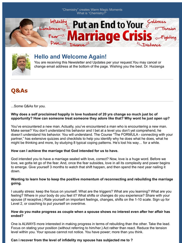 Your questions answered + Office Hours + New Course