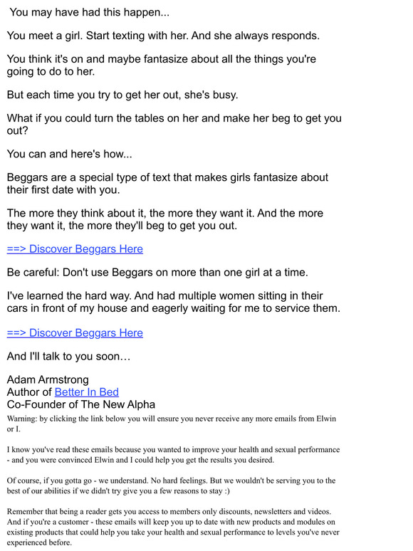 The New Alpha (US): The Text That Makes Her Beg To See You | Milled