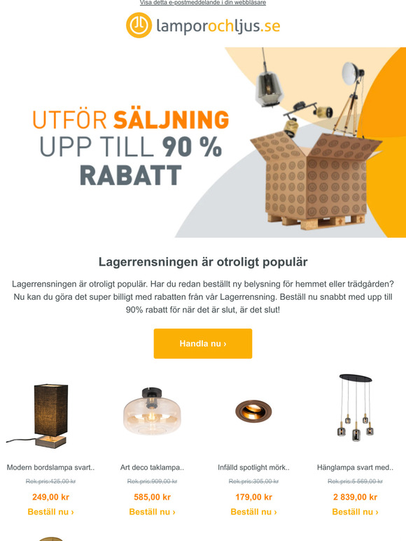 Rabatten är genom taket!