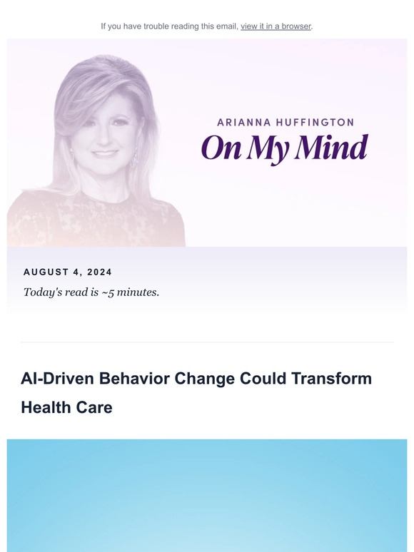 💭 How AI Can Transform Healthcare: On My Mind