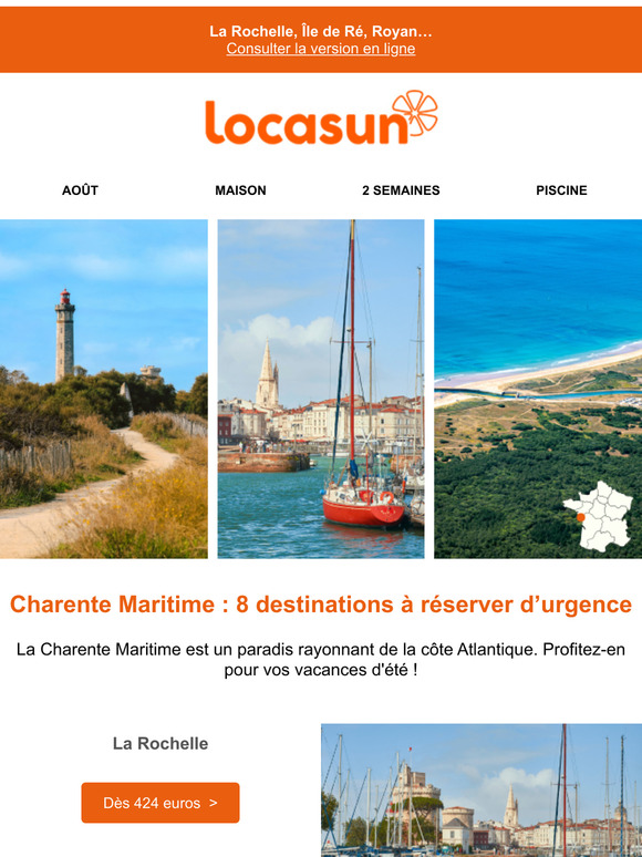 Charente Maritime | Dernière minute août