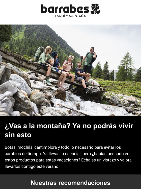 ¿Vas a la montaña? Ya no podrás vivir sin esto