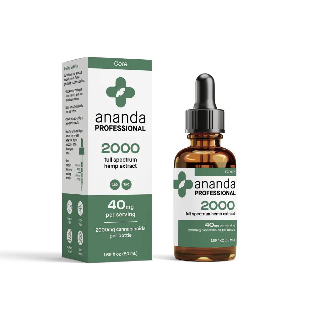 Image of 2000mg Full Spectrum CBD Tincture
