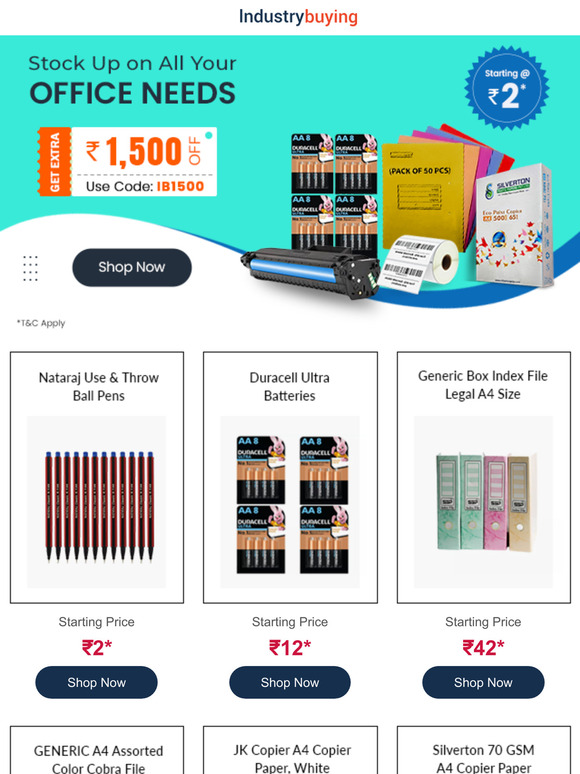 More than 65% Discounts On
