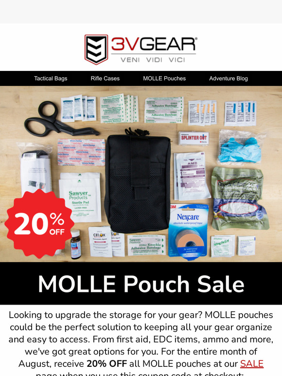 More MOLLE, More Discounts!