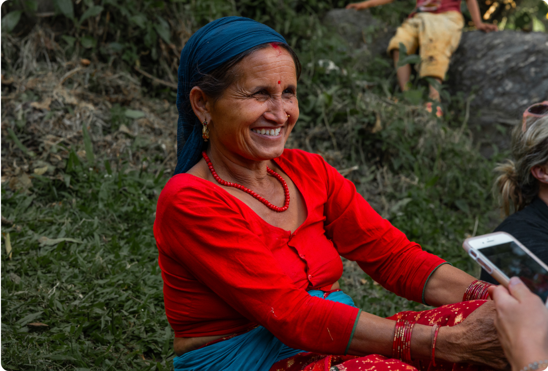 A Nepalese woman speaks about what life was like before having access to clean water.