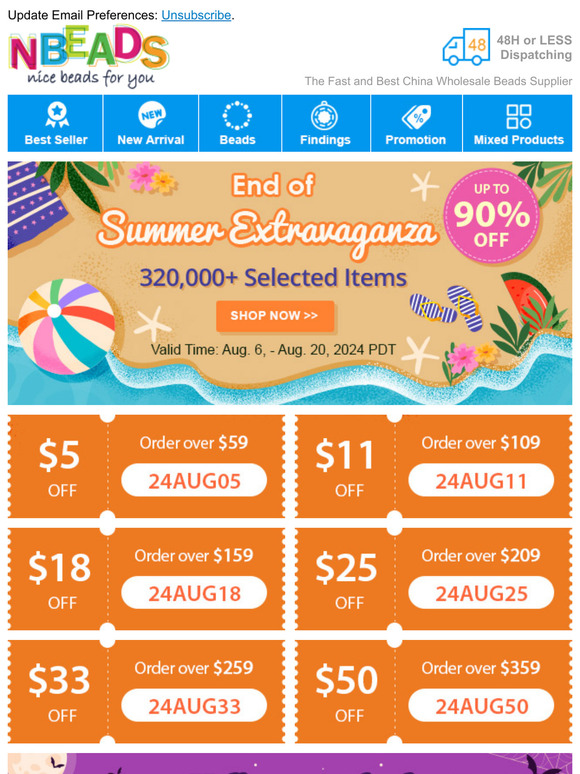 End of Summer Extravaganza Sale Up To 90% OFF! Massive Savings on  Top Picks!