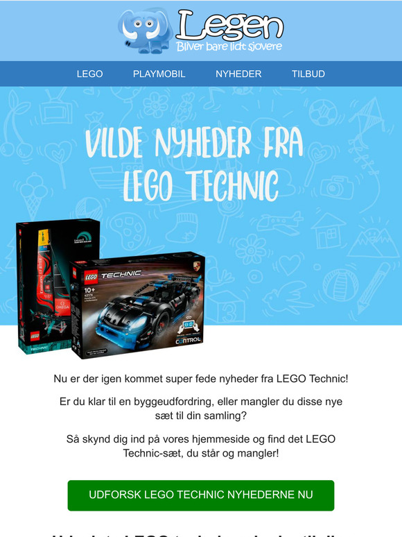 Helt nye nyheder fra LEGO technic🏗️