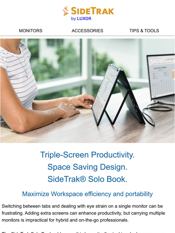 See the Stacked Screen Difference: Introducing Solo Book