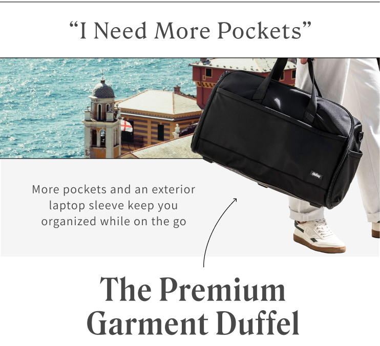 The Premium Garment Duffel 45L