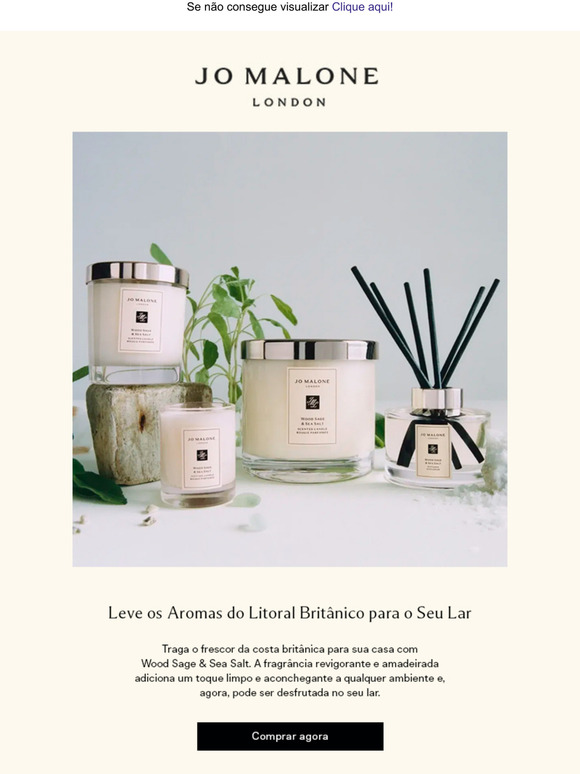 Os aromas revigorantes do litoral britânico invadem seu lar