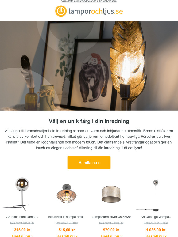 Väljer du silver- eller bronzelement i ditt hem?