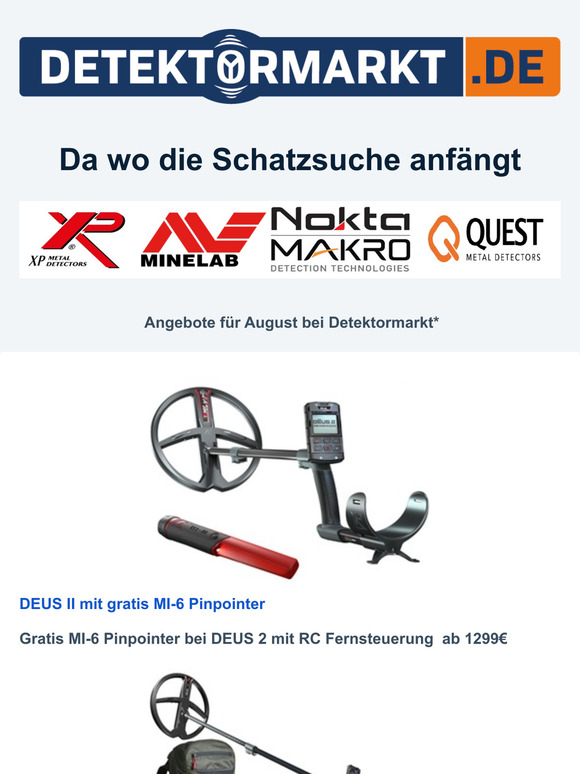 Angebote Detektormarkt