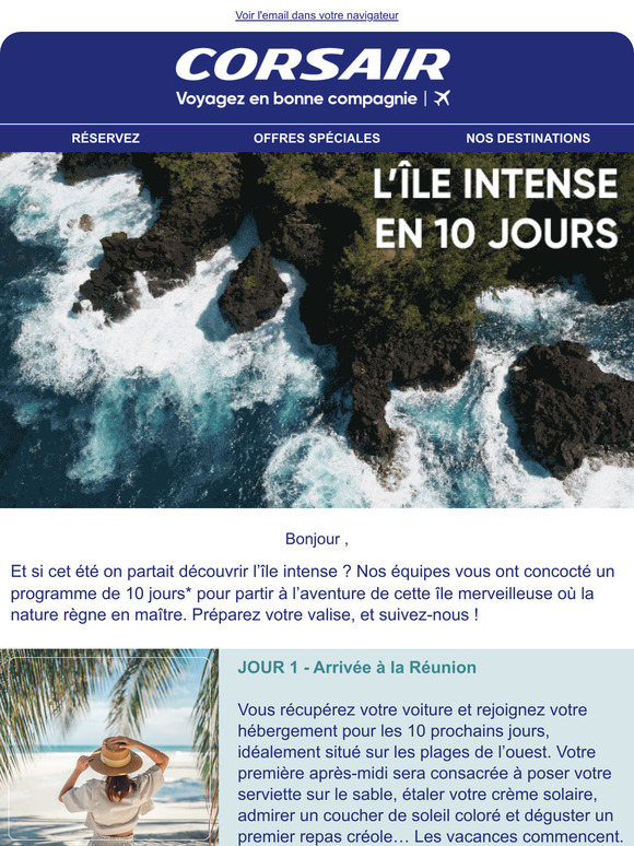 🌊 Billet évasion : votre circuit à la Réunion
