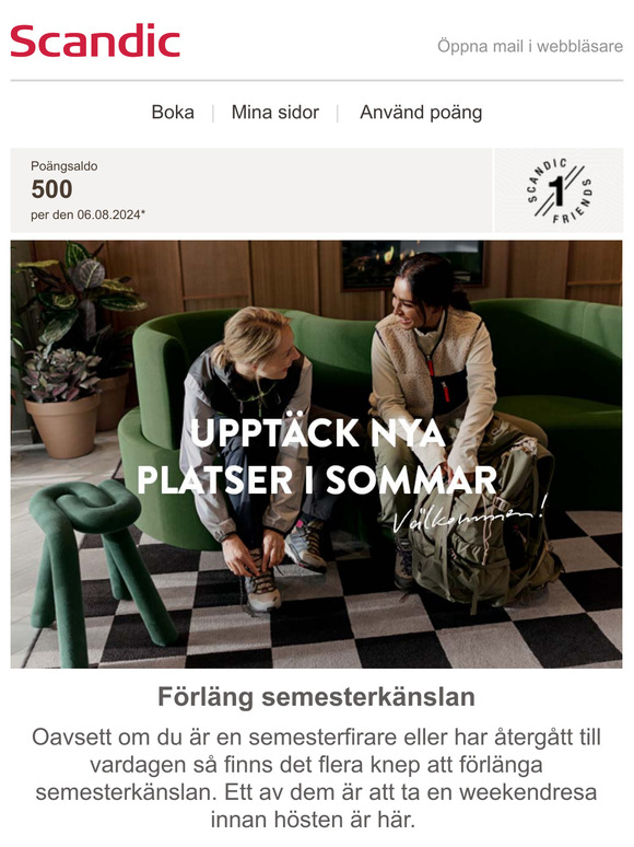 Så här förlänger du semestern!