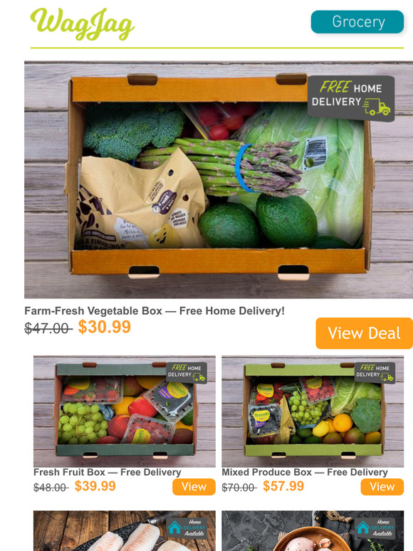 NEW! Farm Fresh Produce Boxes 🥒🍅🥦🥑