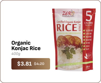 Organic Konjac Rice