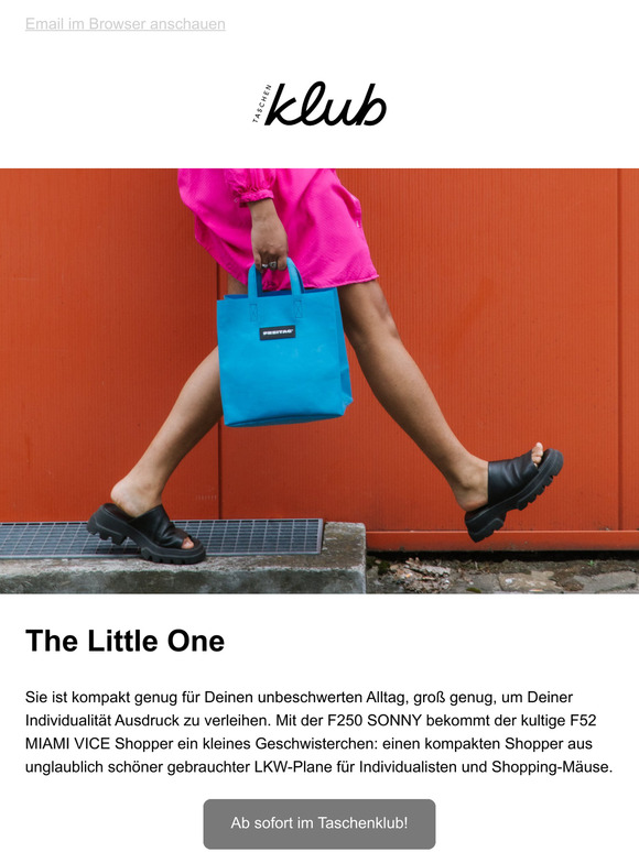 🛍️ Schau mir in die Tasche Kleines - Neue Mini Bag von FREITAG
