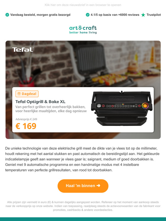 DAGDEAL: Tefal Optigrill & Bake XL 👨‍🍳