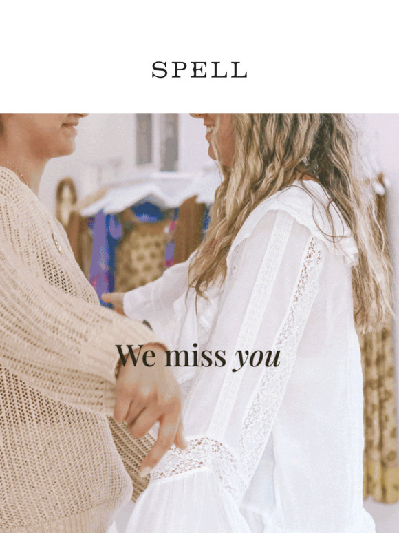 We miss you! Enjoy $50 off your next order