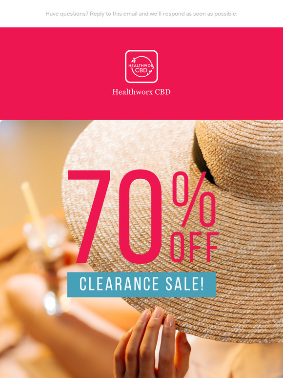 🛍️ CBD Clearance Blowout: Grab 70% OFF Today! 💨
