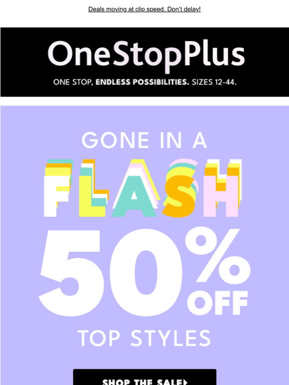 One Stop Plus One Stop Plus: ⚡Flash Sale: Save 50% on best-selling styles⚡ | Milled