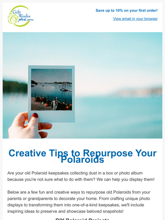 Creative Ways to Repurpose Your Old Polaroids