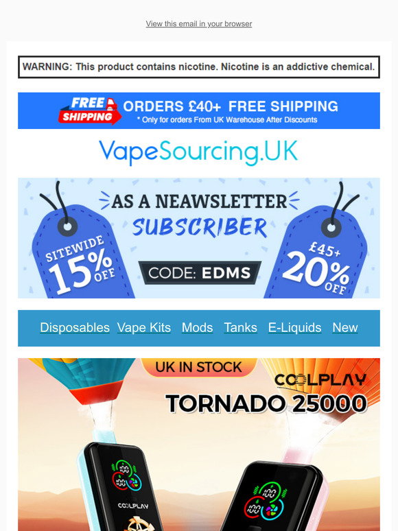 vuse epod uk Vuse ePod 2 vPro Chilled Mint 6mg