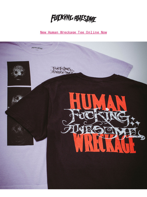 【FUCKING AWESOME】 ALAIN LEVITT CAR CRASH TEE BLACK Alain Levitt Devil Tee – Fucking Awesome Japan