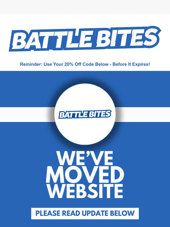 New Website, Same Delicious Bites 😋