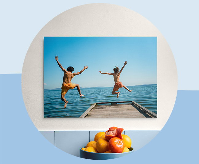 Zonnige wanddecoratie