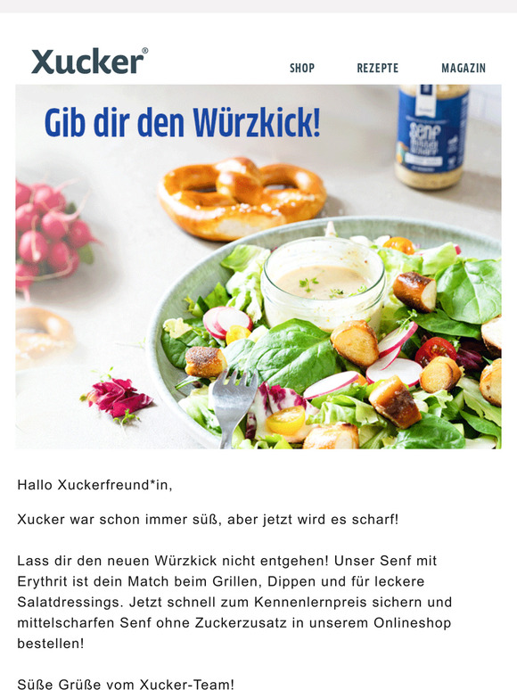 Wir geben unseren Senf dazu 😋🌭💙