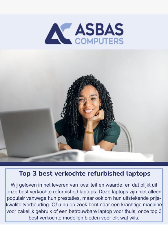 Top 3 best verkochte refurbished laptops