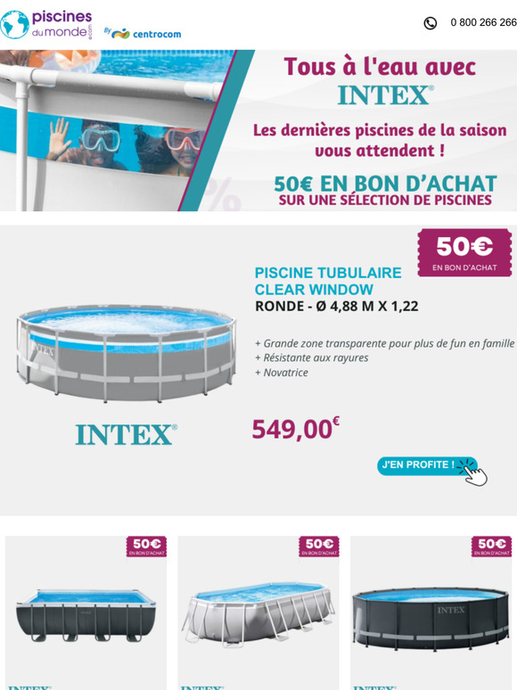 🌊 Tous à l'eau avec Intex ! 🌊