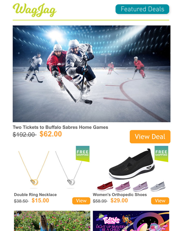 $62 & Up for 2 Buffalo Sabres Tickets 🏒