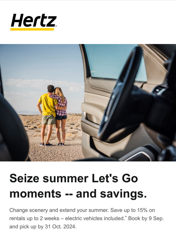 ☀ Save up to 15% and seize summer
