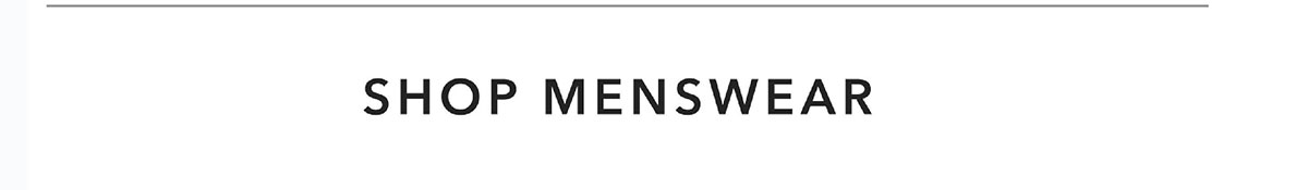Shop Menswear