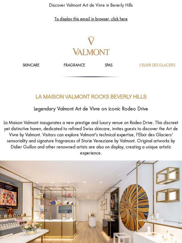 La Maison Valmont rocks Rodeo Drive