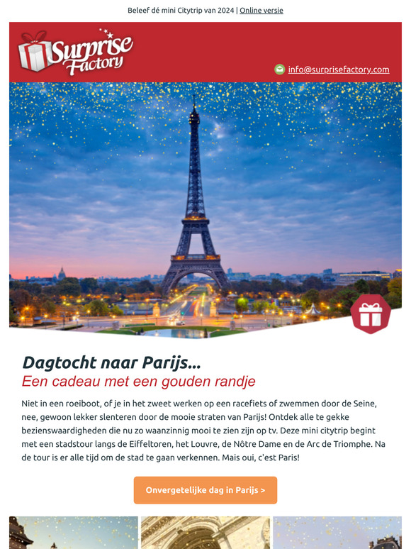 Een Olympisch cadeau: dagje naar Parijs 🥇
