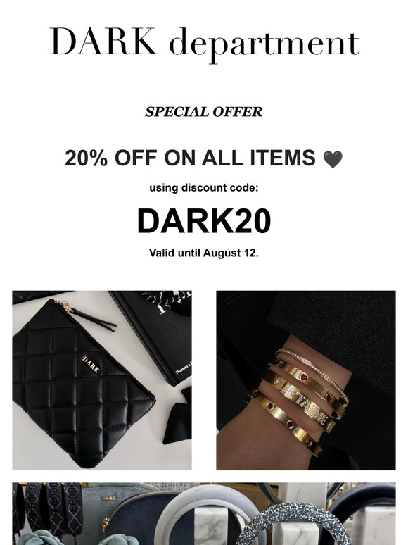 Enjoy 20% off your next order!