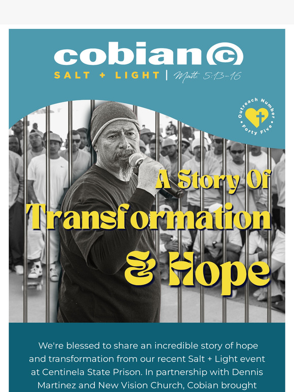 Bringing Hope Behind Bars: Dennis Martinez's Inspiring Prison Outreach