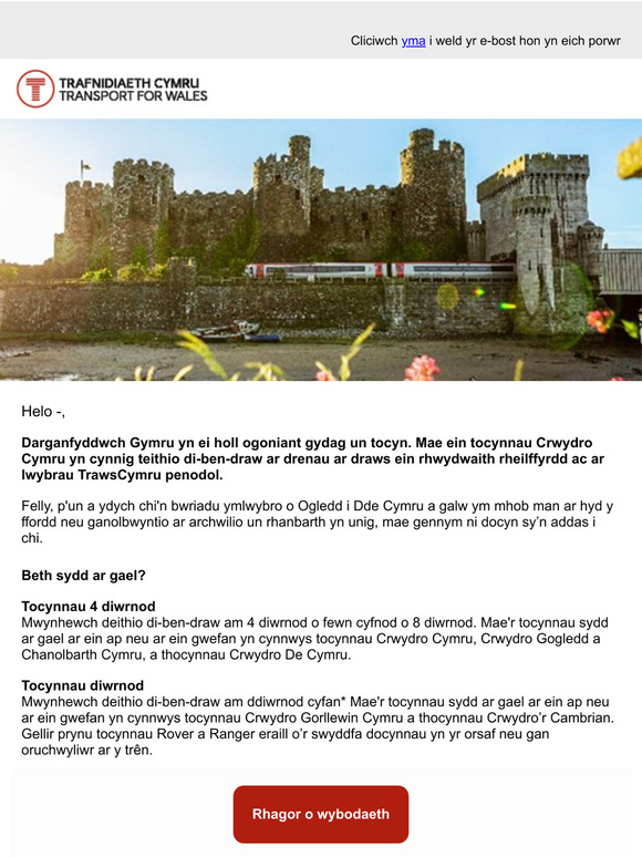 Here's to your next staycation 🏰 I Edrychwch ymlaen at eich gwyliau nesaf yng Nghymru 🏰