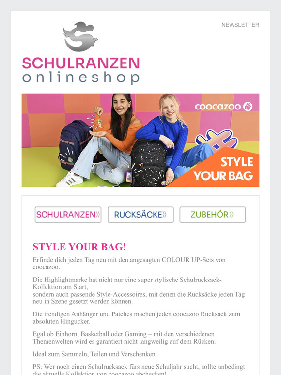 ✌Entdecke die coolen coocazoo COLOUR UP-Sets