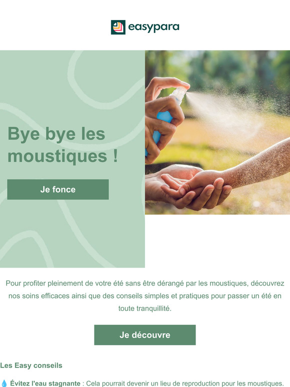 Ne laissez pas les moustiques piquer votre été 💚