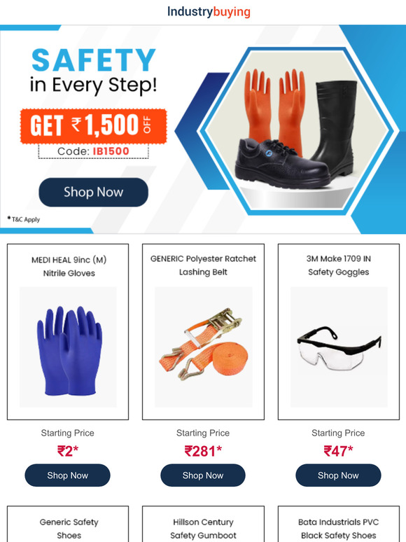 Safety Products @ Wholesale Rates
