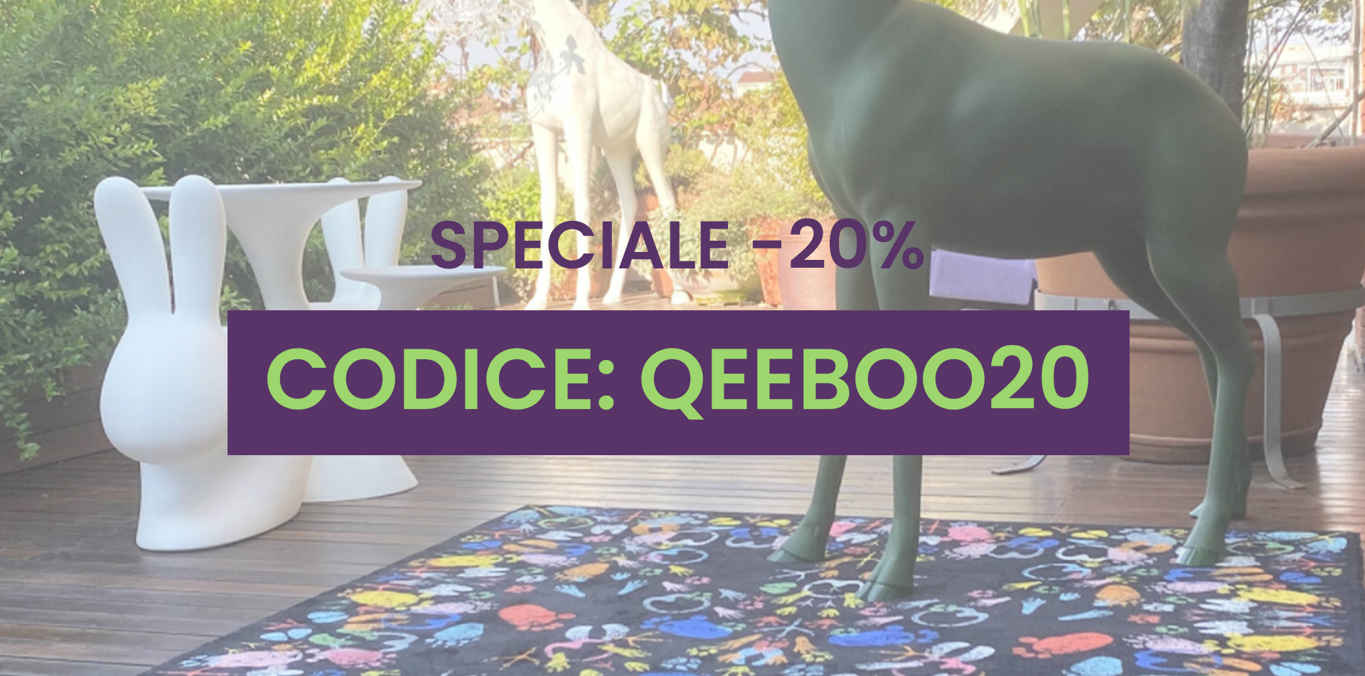Speciale -20% Qeeboo