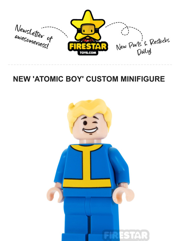 Firestar Toys: Venture into the Wastelands with the new Atomic Boy ...